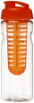 Sportovní láhev s infuzérem a vyklápěcím víčkem H2O Base® 650 ml