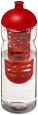 Sportovní láhev s infuzérema kupolovitým víčkem H2O Base® 650 ml