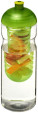 Sportovní láhev s infuzérema kupolovitým víčkem H2O Base® 650 ml