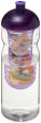 Sportovní láhev s infuzérema kupolovitým víčkem H2O Base® 650 ml