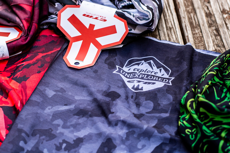 Sublimačná potlač loga a dizajnov na šatky