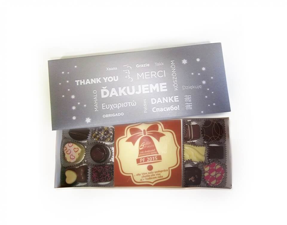 Pralinky s potiskem loga Sketch