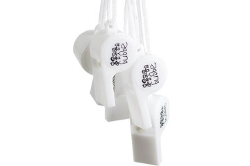 Tampónová potlač logo Bubbe na píšťalku