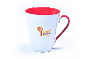Tampónová potlač logo Chef parade na hrnček