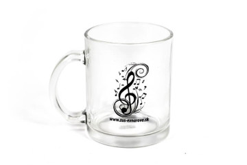 Tampónová potlač logo ZUS Exnarova na sklenenú šálku