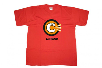 Sítotisk logo Crew na tričko Sitotisk logo Crew na tricko