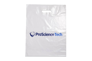Siítotisk logo ProScience Tech na PVC tašku Sitotisk logo ProScience Tech na PVC tasku