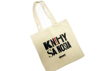 Sítotisk logo Slovart na bavlněnou tašku Sitotisk logo Slovart na bavlnenou tasku