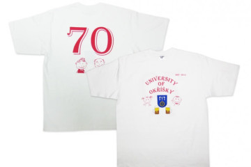 Sítotisk logo University of Okrišky na tričko Sitotisk logo University of Okrisky na tricko
