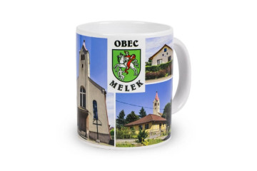 Sublimace logo Obec Melek na hrnek Sublimace logo Obec Melek na hrnek