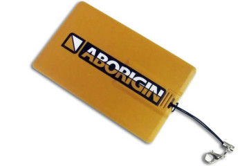 UV tisk logo Aborigin na USB klic