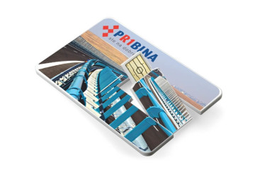 UV tiysk logo Pribina na USB klic