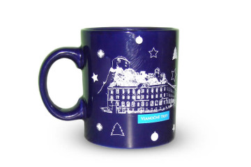 Vypal logo Vianočne trhy na hrnček