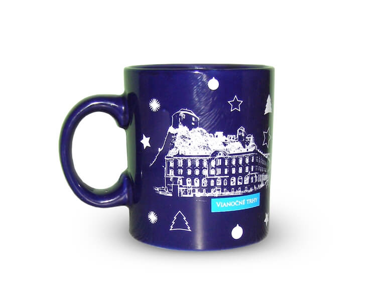 Vypal logo Vianočne trhy na hrnček