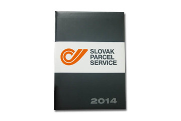 Diář na míru logo Slovak parcel Service Diar na mieru logo Slovak parcel Service