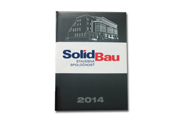 Diář na míru logo Solid Bau Diar na mieru logo Solid Bau