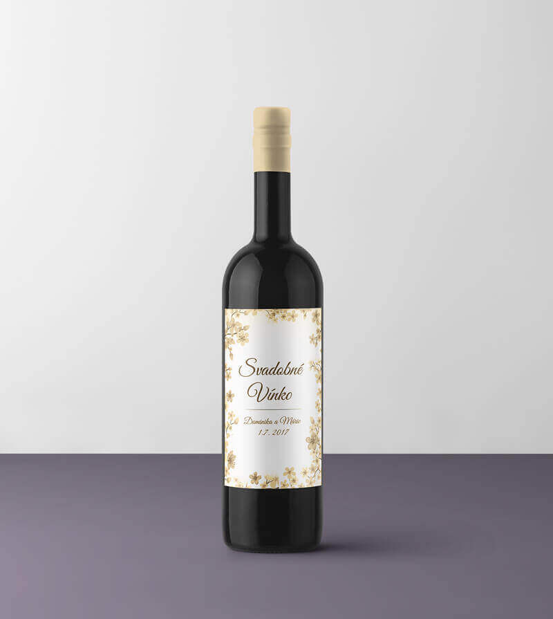 Svatební etiketa na víno