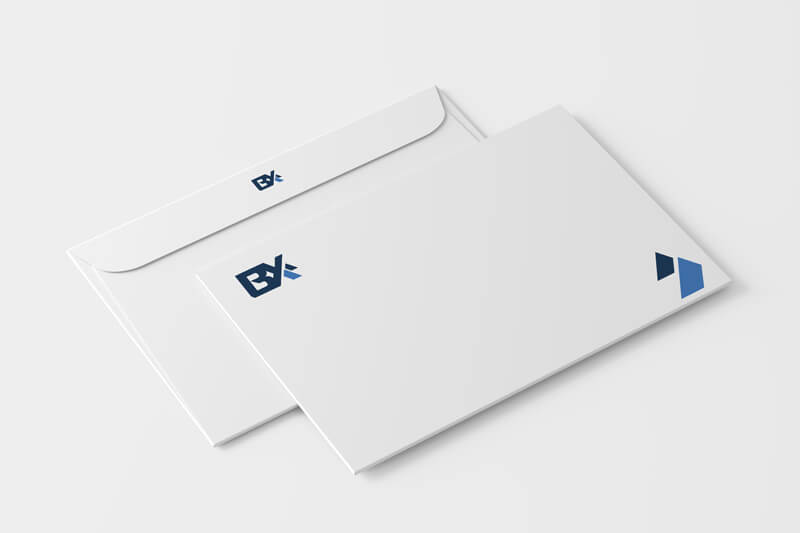 Poštová obálka s logom