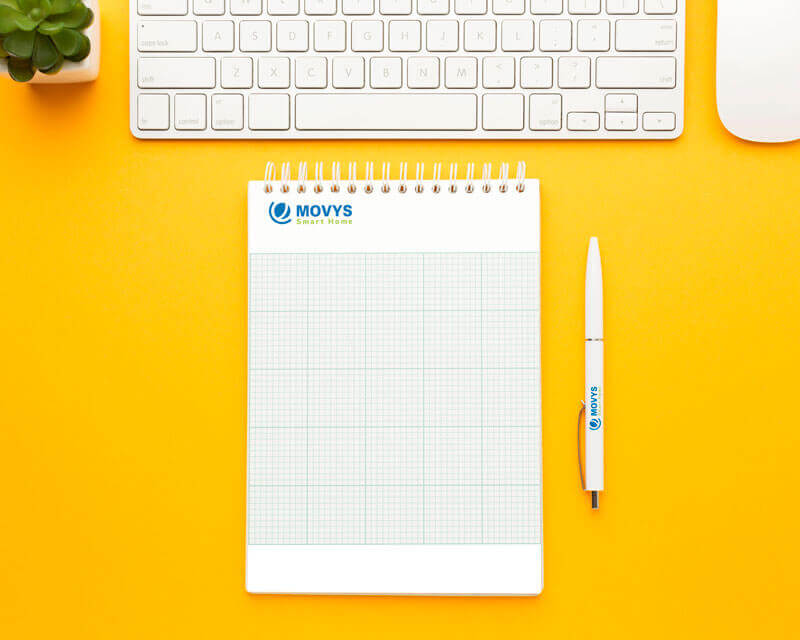 Poznámkový blok s logem