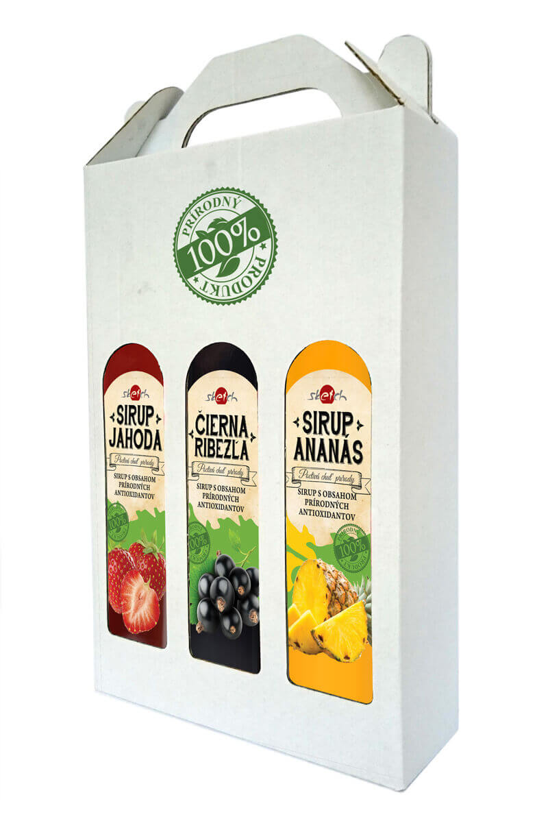 Nálepka na papír - krabici