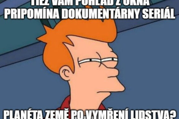 V květnu jsme se snažili být optimistický a povzbudit lidi ke sportování a pohybu po čerstvém vzduchu. Společníky se jim měly stát sluneční brýle, sportovní láhev, světlo na kotník, ale i odporové pásy. Meme - Zem