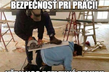 Reflexním reklamním předmětem, které přispívají k bezpečnosti nejen na pracovištích. Tomuto tématu jsme se věnovali v polovině září, protože dny se již znatelně začaly zkracovat. Meme - Bezpečnosť