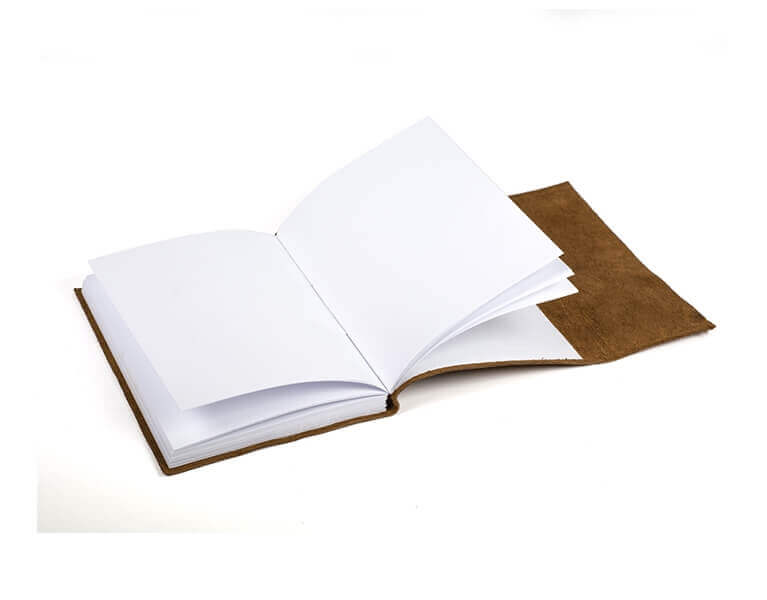 Notes s koženým obalem