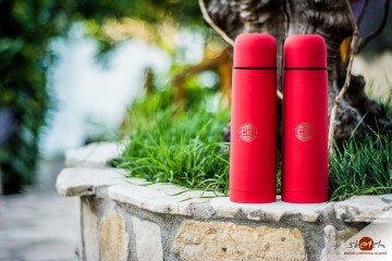 DHL Expres termosky s logom logo