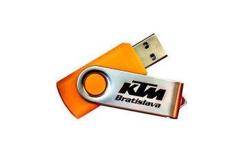 USB klíč s potiskem - gravírování