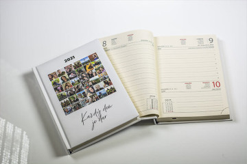 Vnutorné strany diára logo