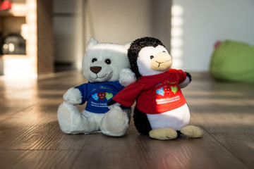 Plyšové hračky s logom logo