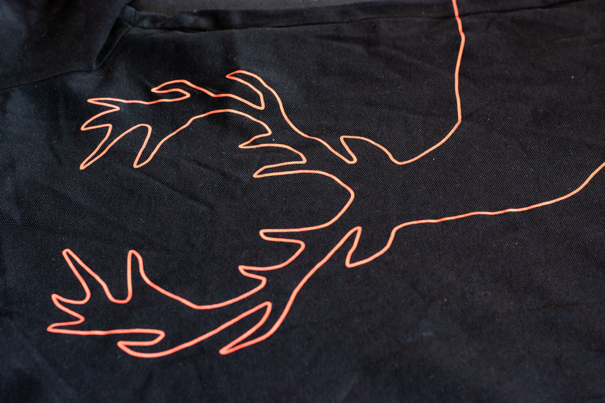 Ukážka potlače na polokošelu - transfér;Ukázka potisku na polokošili - transfer