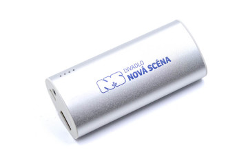 Powerbanka s tamponovým potiskem