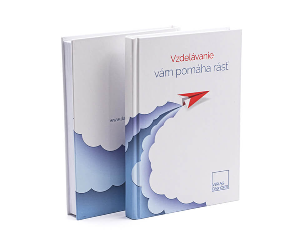 Diář s plnobarevným potiskem - digitální tisk