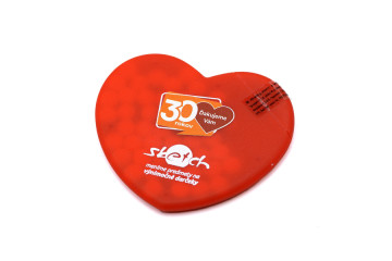 Bonbony v plastovém obalu - UV Digitální tisk logo