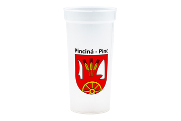 Plastový pohár s potiskem - Rotační sítotisk