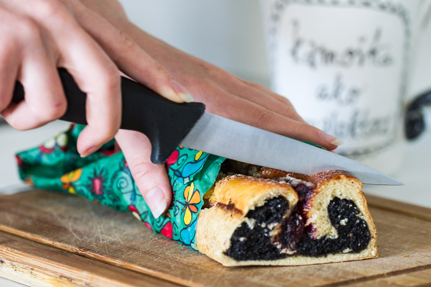 Obal z vosku na koláč