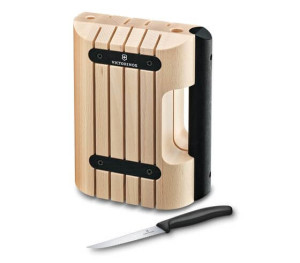 Dřevěný stojan na 11 kusů nožů - Reklamnepredmety