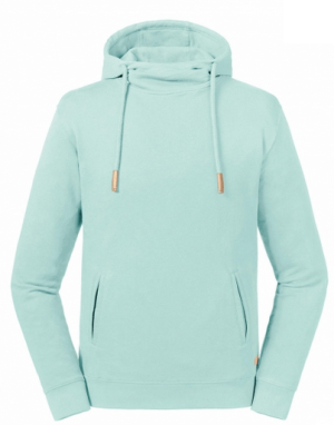 Pure Organic High Collar Hooded Sweat - Reklamnepredmety