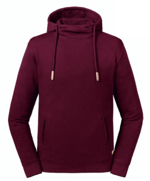 Pure Organic High Collar Hooded Sweat - Reklamnepredmety