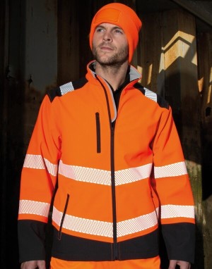 Reflexní bunda Ripstop Safety Softshell - Reklamnepredmety