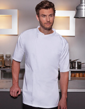 Šéfkuchařská košile Basic krátký rukáv - Reklamnepredmety