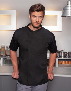 Šéfkuchařská košile Basic krátký rukáv - Reklamnepredmety