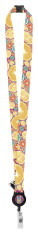 Subyard YoYo A Safe RPET lanyard se sublimací na zakázku - AP718974 - variant Ap 718974