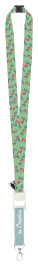 Subyard Drink Safe RPET lanyard se sublimací na zakázku - AP718978 - variant Ap 718978