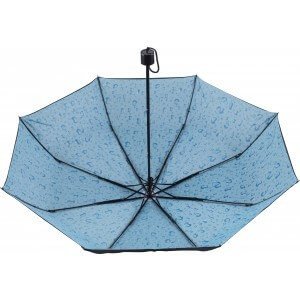 Polyesterový skládací deštník s osmi panely - Reklamnepredmety