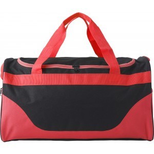 Polyesterová (600D) sportovní taška s přihrádkou na zip - Reklamnepredmety