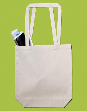 Baby Canvas Cotton Bag LH with Gusset - Reklamnepredmety