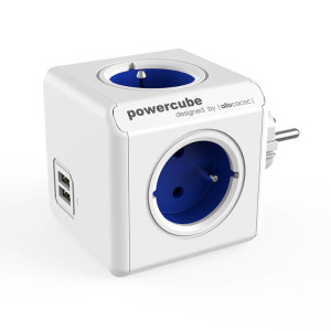 Moderní zásuvka POWER CUBE ORIGINAL USB - Reklamnepredmety