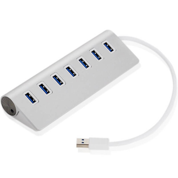 Hliníkový USB 3.0 HUB, 7 portů